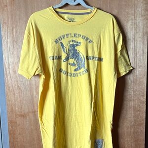 Hufflepuff Quidditch Team Captain, Yellow T-Shirt, Size L